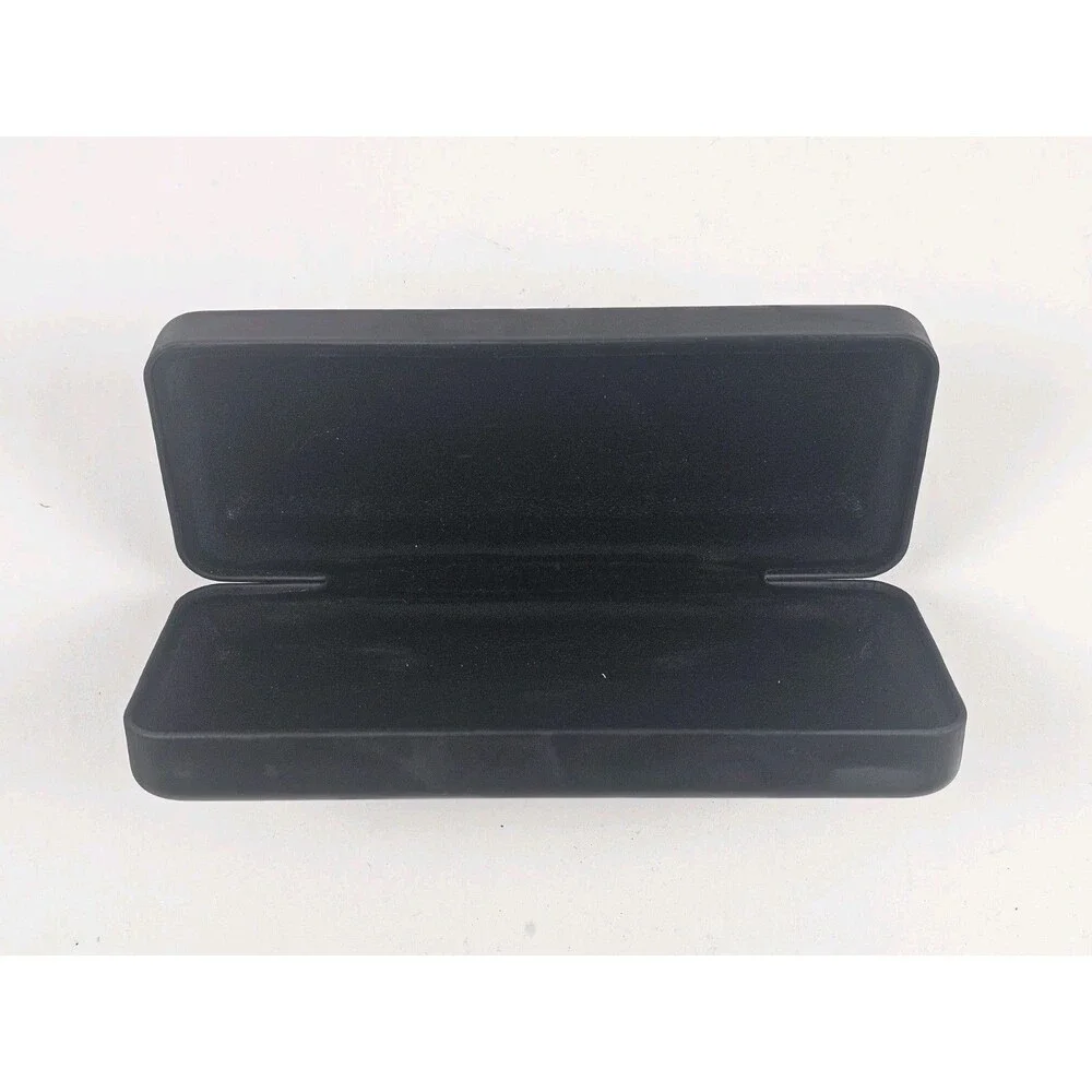 DKNY Black Hard Case Clamshell Eyeglass Glasses Case Unisex To Fit Glasses